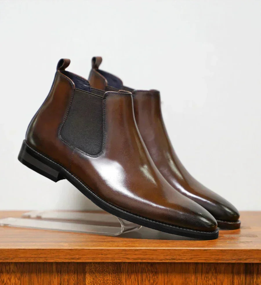 Blake™ | Bottes Chelsea en cuir raffinées