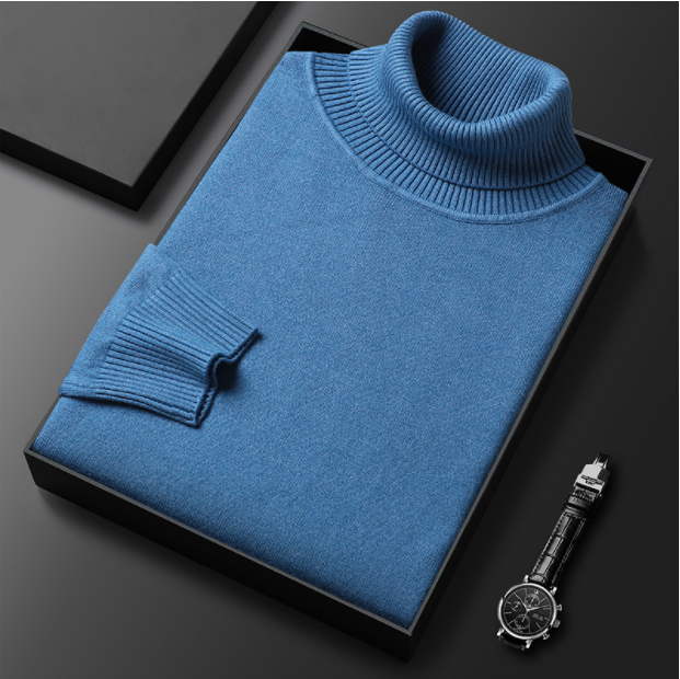 OLIVIER ROSSI PARIS | Pull en cachemire haut de gamme pour homme - Doux et respirant, style polyvalent pour le bureau ou les tenues décontractées