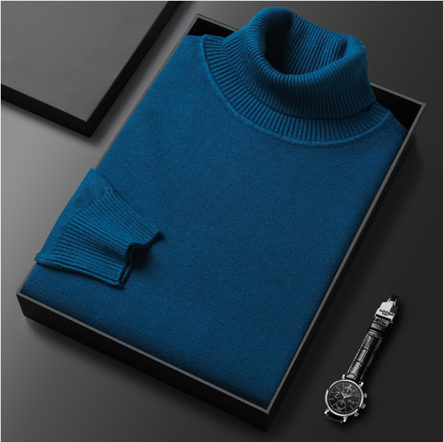 OLIVIER ROSSI PARIS | Pull en cachemire haut de gamme pour homme - Doux et respirant, style polyvalent pour le bureau ou les tenues décontractées