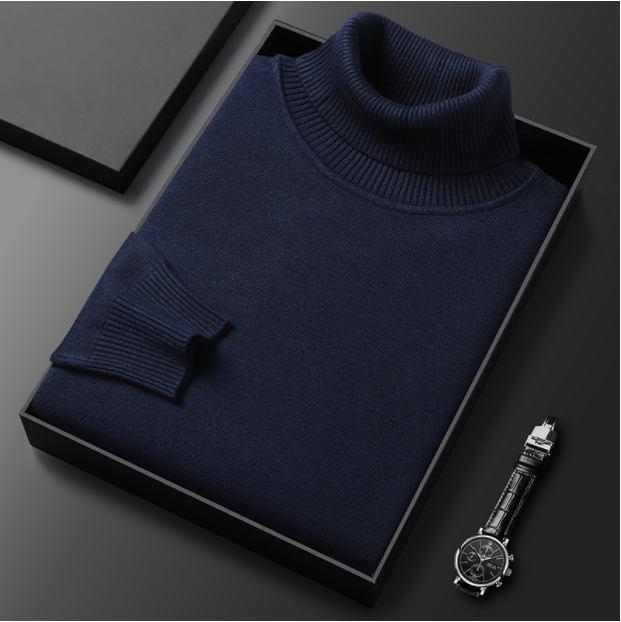 OLIVIER ROSSI PARIS | Pull en cachemire haut de gamme pour homme - Doux et respirant, style polyvalent pour le bureau ou les tenues décontractées