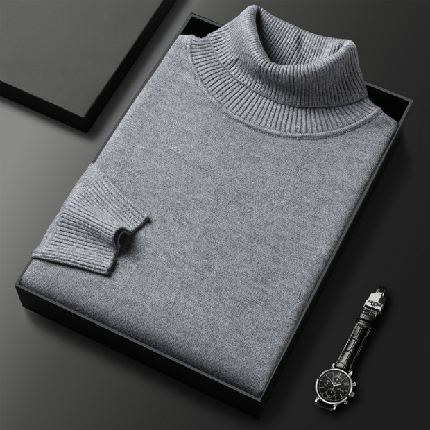 OLIVIER ROSSI PARIS | Pull en cachemire haut de gamme pour homme - Doux et respirant, style polyvalent pour le bureau ou les tenues décontractées