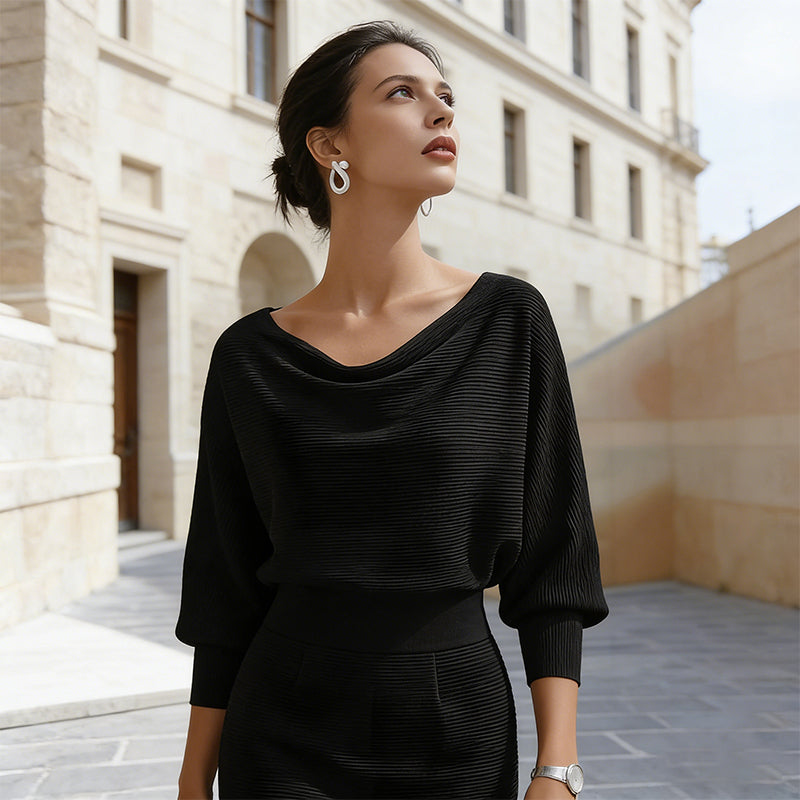Offre à durée limitée : 55 % de réduction | Robe élégante et amincissante pour femme | Coupe élégante et silhouette flatteuse