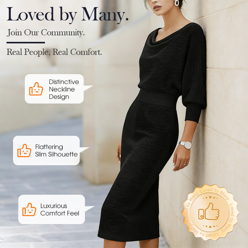 Offre à durée limitée : 55 % de réduction | Robe élégante et amincissante pour femme | Coupe élégante et silhouette flatteuse
