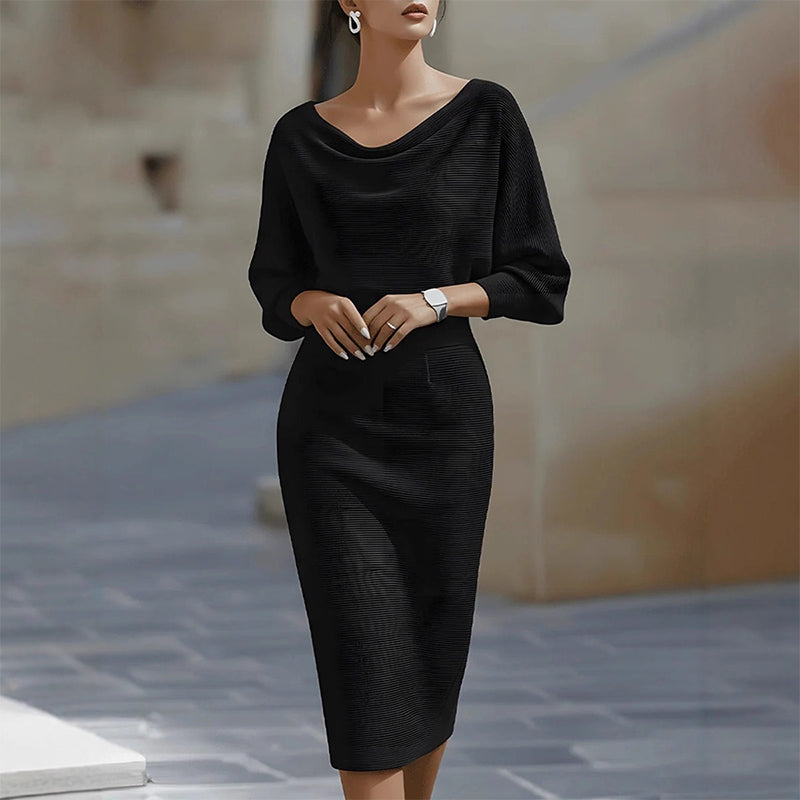 Offre à durée limitée : 55 % de réduction | Robe élégante et amincissante pour femme | Coupe élégante et silhouette flatteuse