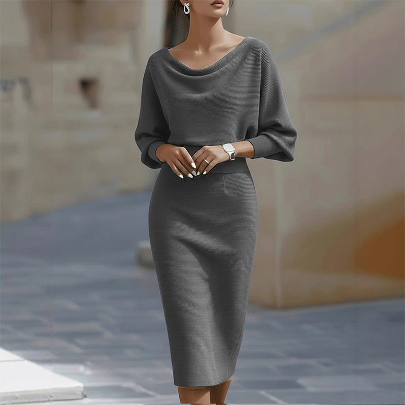 Offre à durée limitée : 55 % de réduction | Robe élégante et amincissante pour femme | Coupe élégante et silhouette flatteuse