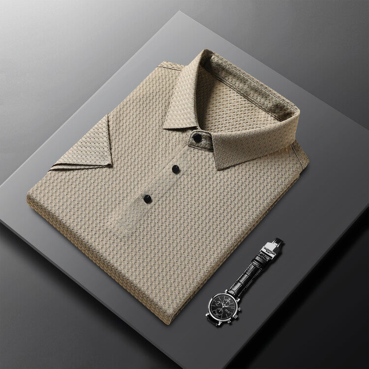 OLIVIER ROSSI PARIS | Chemise en soie de glace | pour hommes Tissus de qualité supérieure