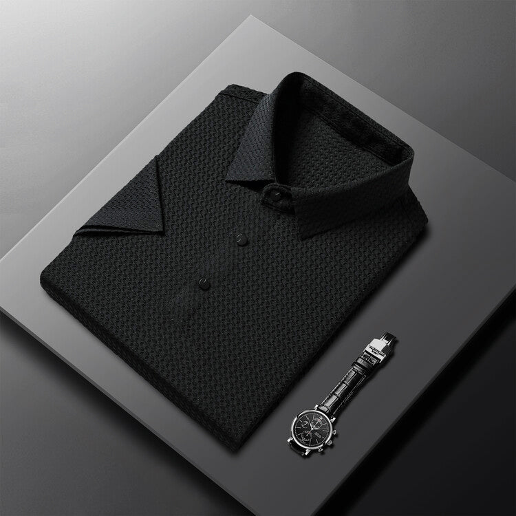 OLIVIER ROSSI PARIS | Chemise en soie de glace | pour hommes Tissus de qualité supérieure